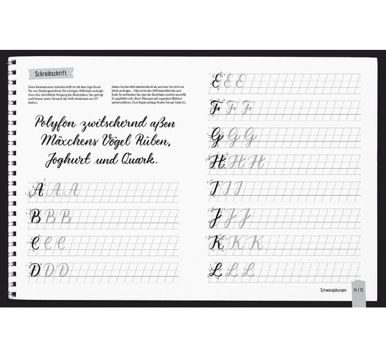 Livret "Handlettering All you need. Das Übungsbuch"