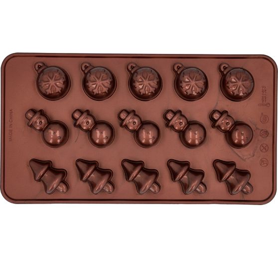 Moules à chocolats en silicone « Noël »