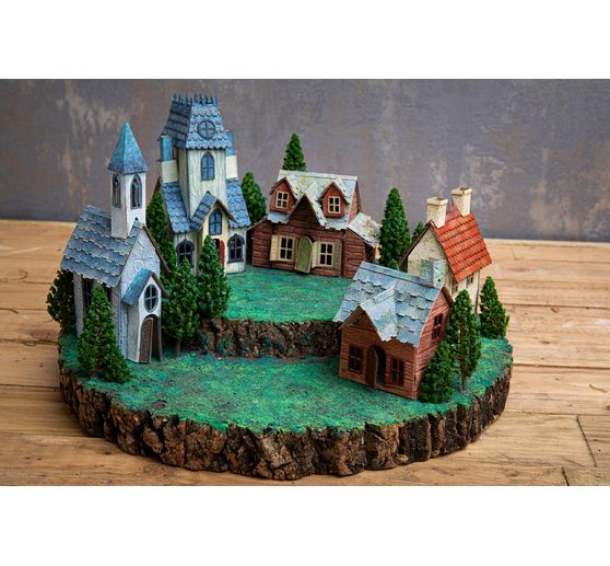 Sizzix Thinlits Ponssjabloon-set "Village Collection by Tim Holtz"