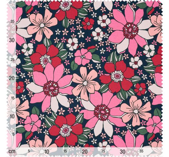 Cotton fabric "Summer flowers"