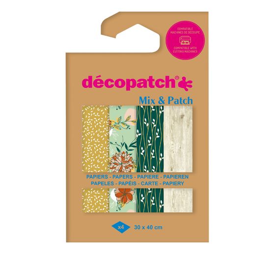 Décopatch Pocket Hot foil Collection Mix and Patch « Natur’elle »