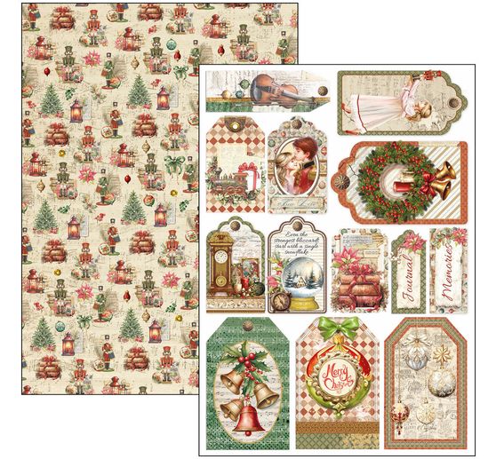 Assortiments de papiers "Nutcracker"