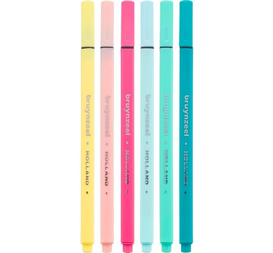 Bruynzeel Fineliners-Set, 6 pcs.