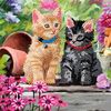 Diamond Painting « Crystal Art Card » Cat Friends