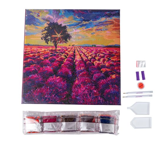 Diamond Painting "Crystal Art Kit", 30 x 30 cm