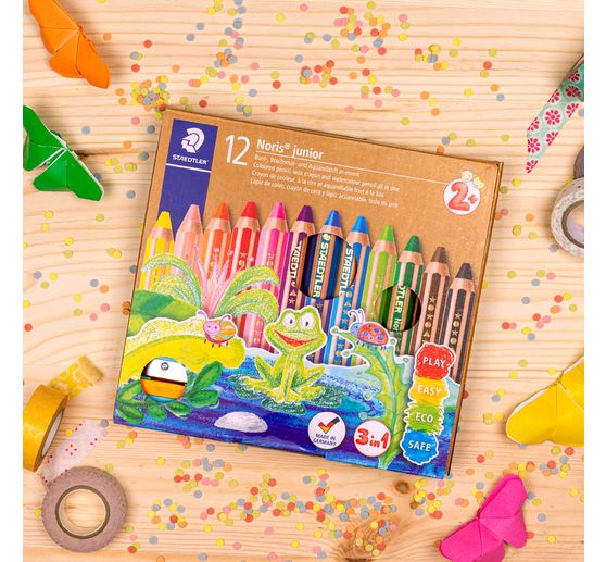 Crayons de couleur Noris junior