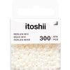 Perles itoshii, 4 mm Blanc perle