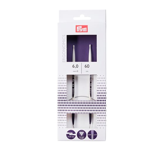 Prym Circular knitting needles "Ergonomics", 60 cm