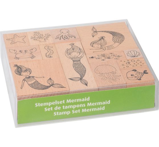 Stempel-Set "Meerjungfrau"